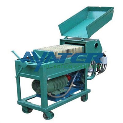 PF Plate Frame Oil Filtration Device