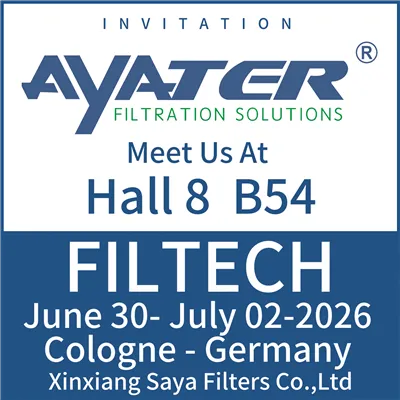 Meet AYATER At FILTECH 2026 in Cologne