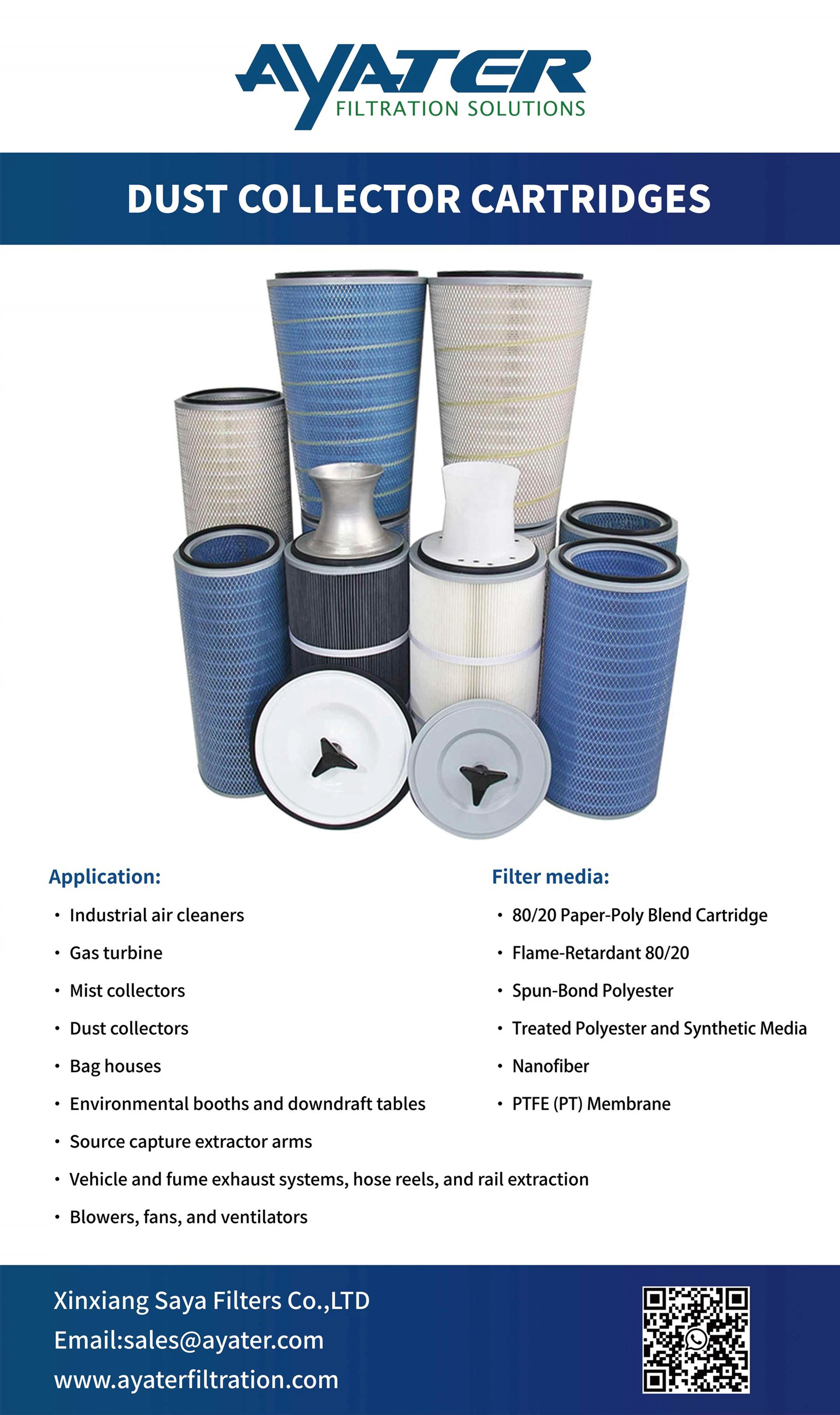 AYATER ensures every filter element meets global standards AYATER ensures every filter element meets global standards